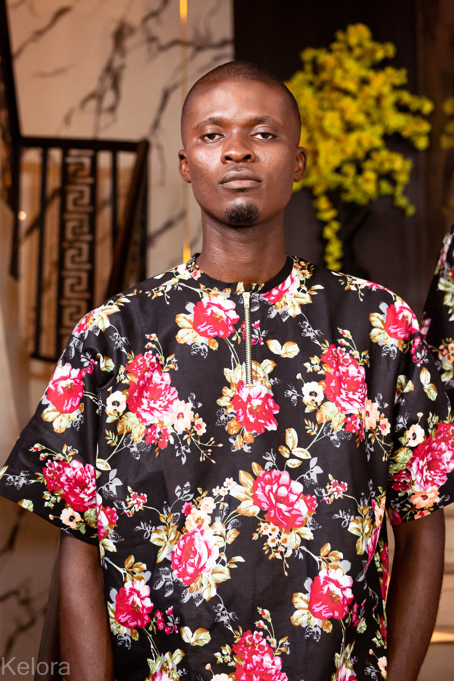 Amity Ifẹ Men's Zip Tunic